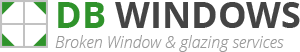 Bedford Broken Window Logo